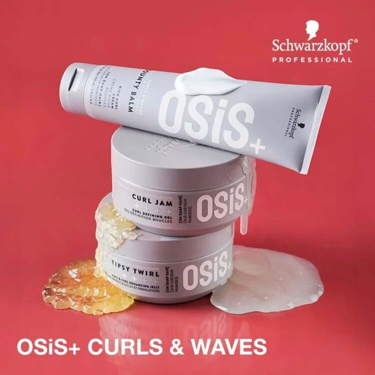 SCHWARZKOPF OSIS+ Bounty Balm | Crème Riches Boucles (150 ml / 5 oz) – Boucles définies et anti-frisottis