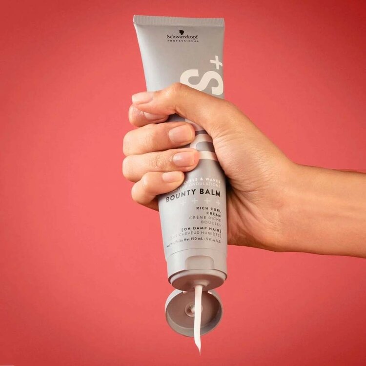 SCHWARZKOPF OSIS+ Bounty Balm | Rich Curl Cream (150 ml / 5 oz) – Defined curls with frizz control