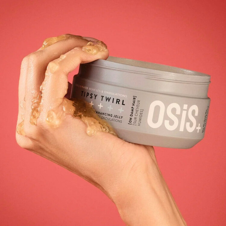SCHWARZKOPF OSIS+ Tipsy Twirl | Gelée Sublimatrice (300 ml / 10.1 oz) – Définition souple et contrôle des frisottis
