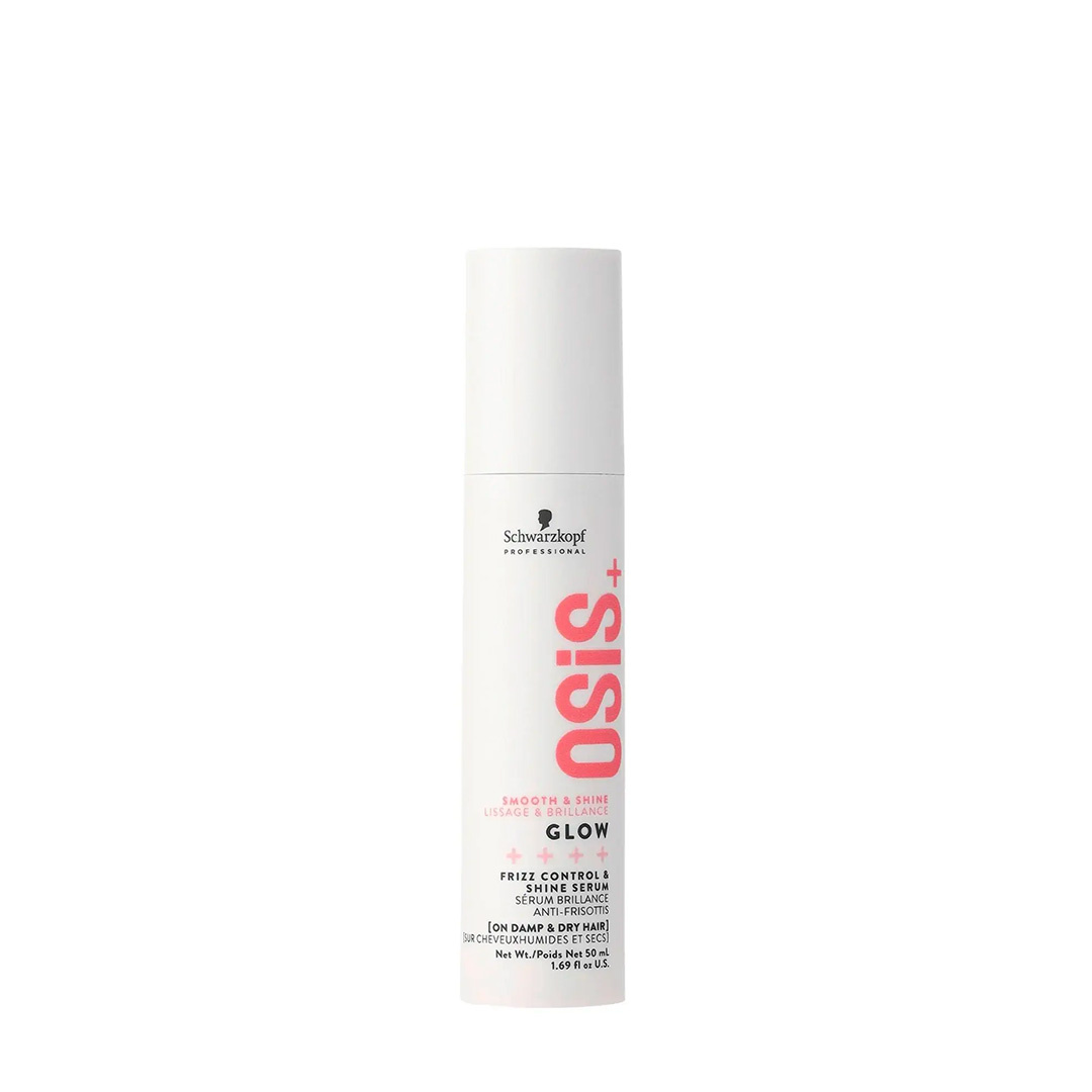 OSIS+ Glow | Sérum Brillance Anti-Frisottis (50 ml / 1.69 oz) – Brillance instantanée et contrôle des frisottis
