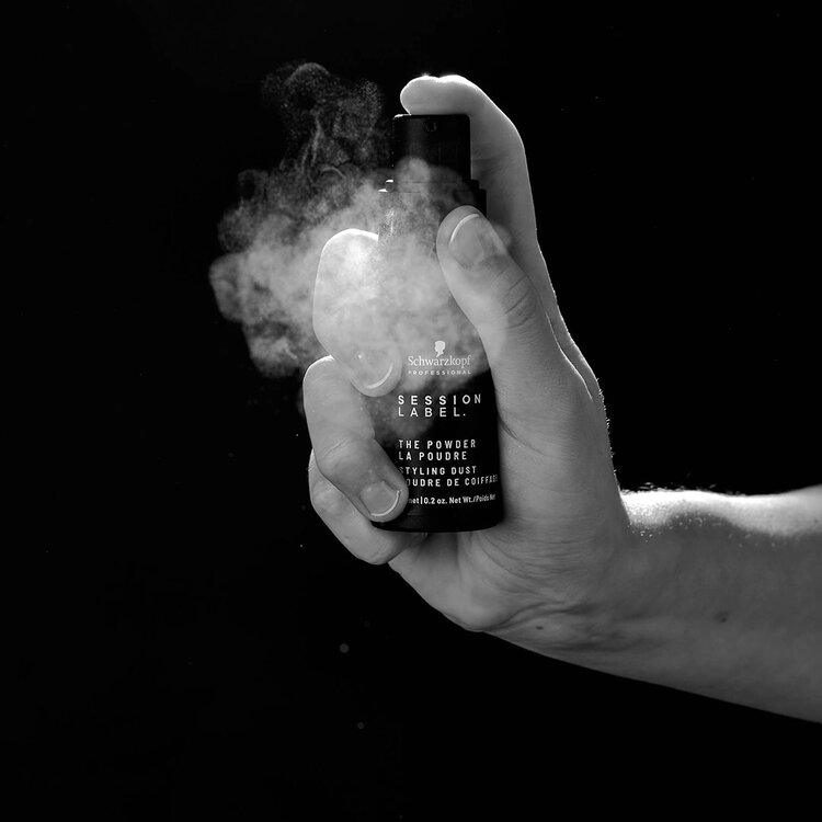 SCHWARZKOPF Session Label | La Poudre de Coiffage (8g / 0.2 oz) - Poudre texturisante légère qui donne du volume, du grip et un fini mat instantané