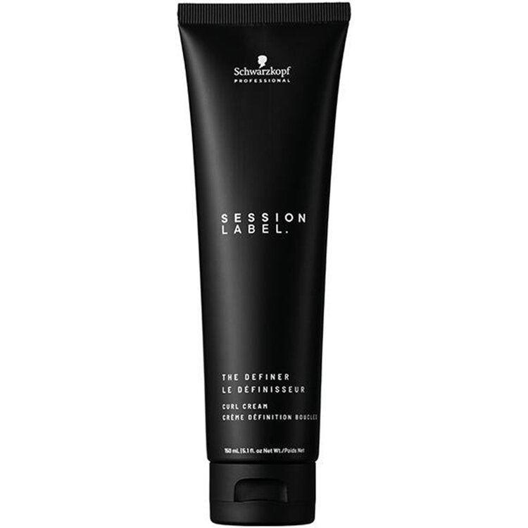 SCHWARZKOPF Session Label | Le Définisseur — Crème Définition Boucles (150ml/5.1oz) - Crème bouclante qui définit, discipline et réduit les frisottis pour des boucles souples