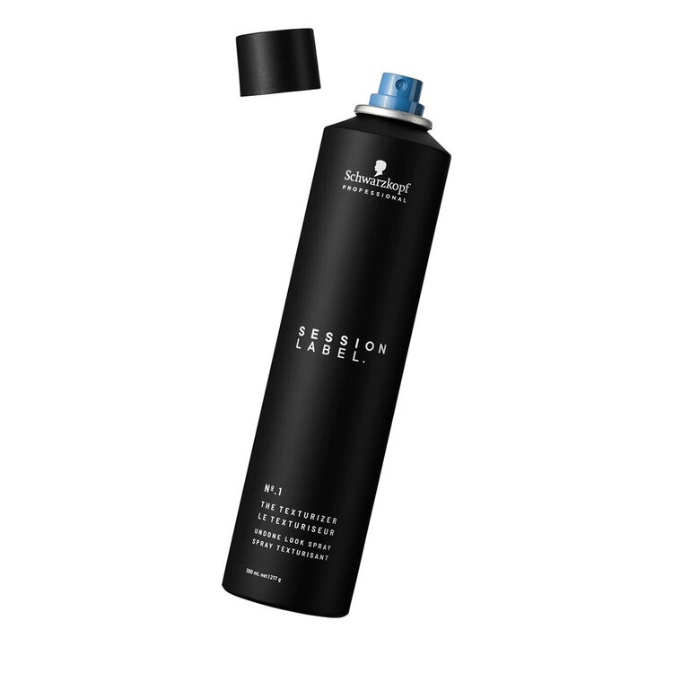 SCHWARZKOPF Session Label | N°.1 The Texturizer — Undone Look Spray - Texturizing spray for grip, flexible volume and an effortless undone finish