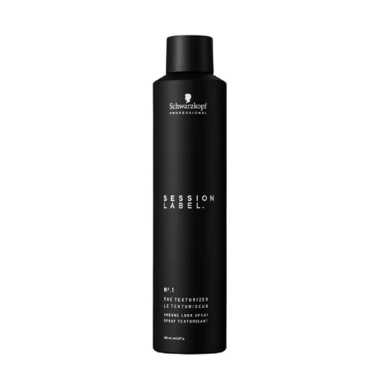 SCHWARZKOPF Session Label | N°.1 The Texturizer — Undone Look Spray - Texturizing spray for grip, flexible volume and an effortless undone finish