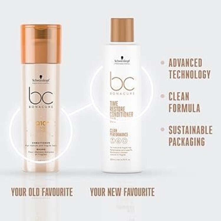 SCHWARZKOPF Schwarzkopf - BONACURE . TIME RESTORE | Baume Q10+ / Conditioner Q10+
