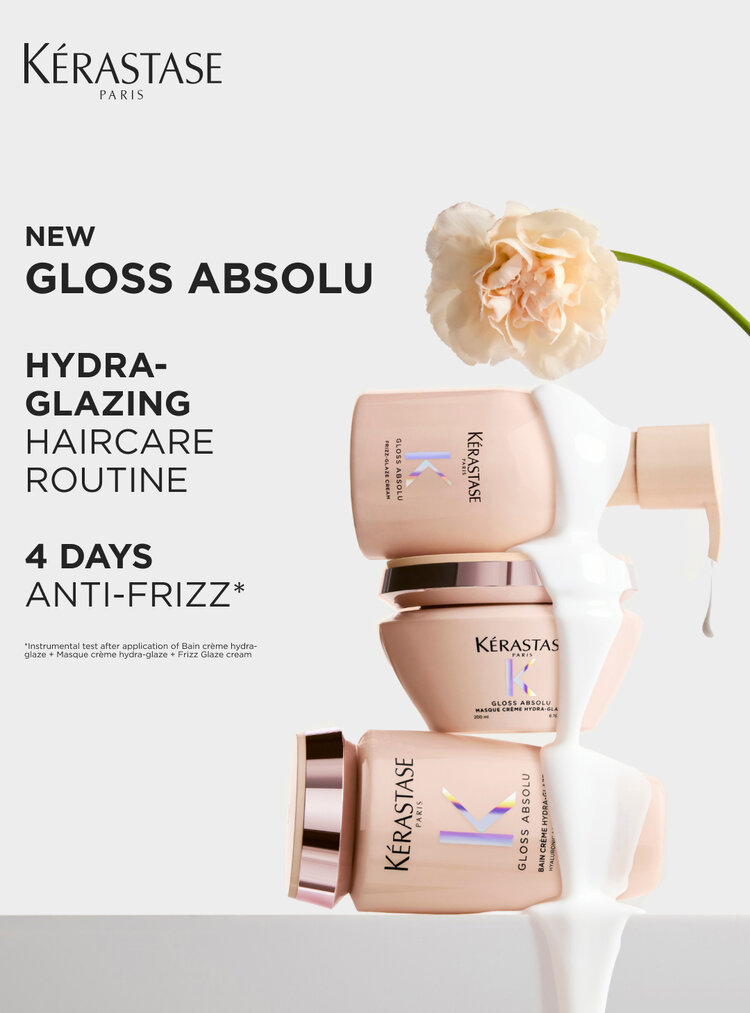 KÉRASTASE Gloss Absolu | Bain Crème Hydra-Glaze - Shampooing Crème Hydra-Illuminant