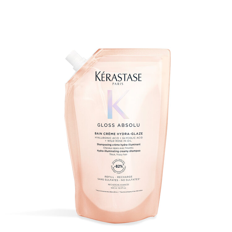 KÉRASTASE Gloss Absolu | Bain Crème Hydra-Glaze | Shampooing Crème Hydra-Illuminant