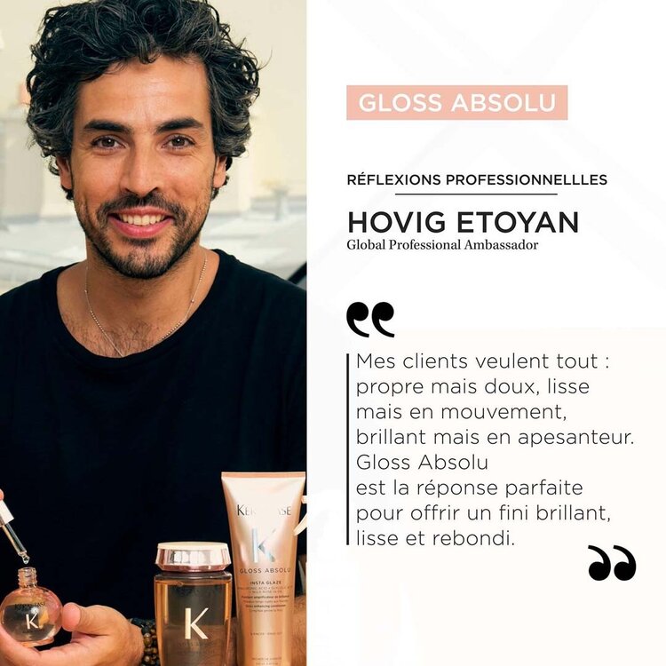 KÉRASTASE Routine Capillaire | Gloss Absolu & Chronologiste | Ensemble de Soins Hydratation Brillance et Régénération – Hydratation & Brillance Au Quotidien