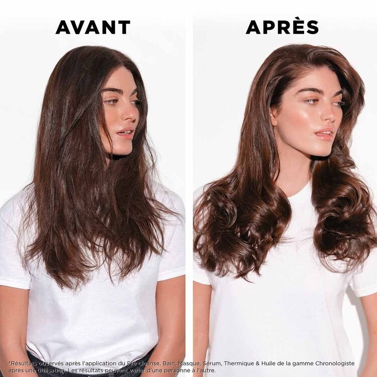 KÉRASTASE Hair Routine | Gloss Absolu & Chronologiste | Hydration, Shine and Regeneration Care Set - Daily Hydration & Shine