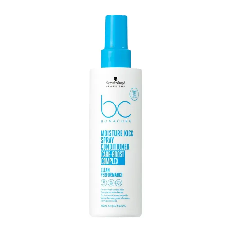 SCHWARZKOPF Schwarzkopf - bc BONACURE . MOISTURE KICK | Care-Boost Complex . Spray-Baume Sans Rinçage / Leave-in Spray Conditioner