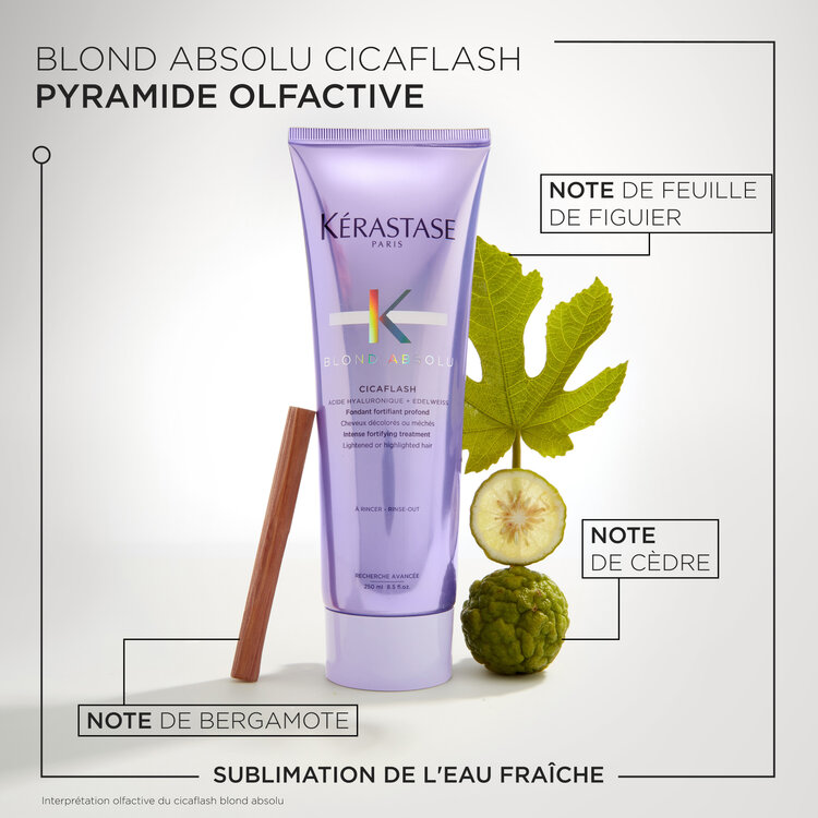 KÉRASTASE Blond Absolu | Fondant Cicaflash – Lightweight repairing conditioner for sensitized blonde hair