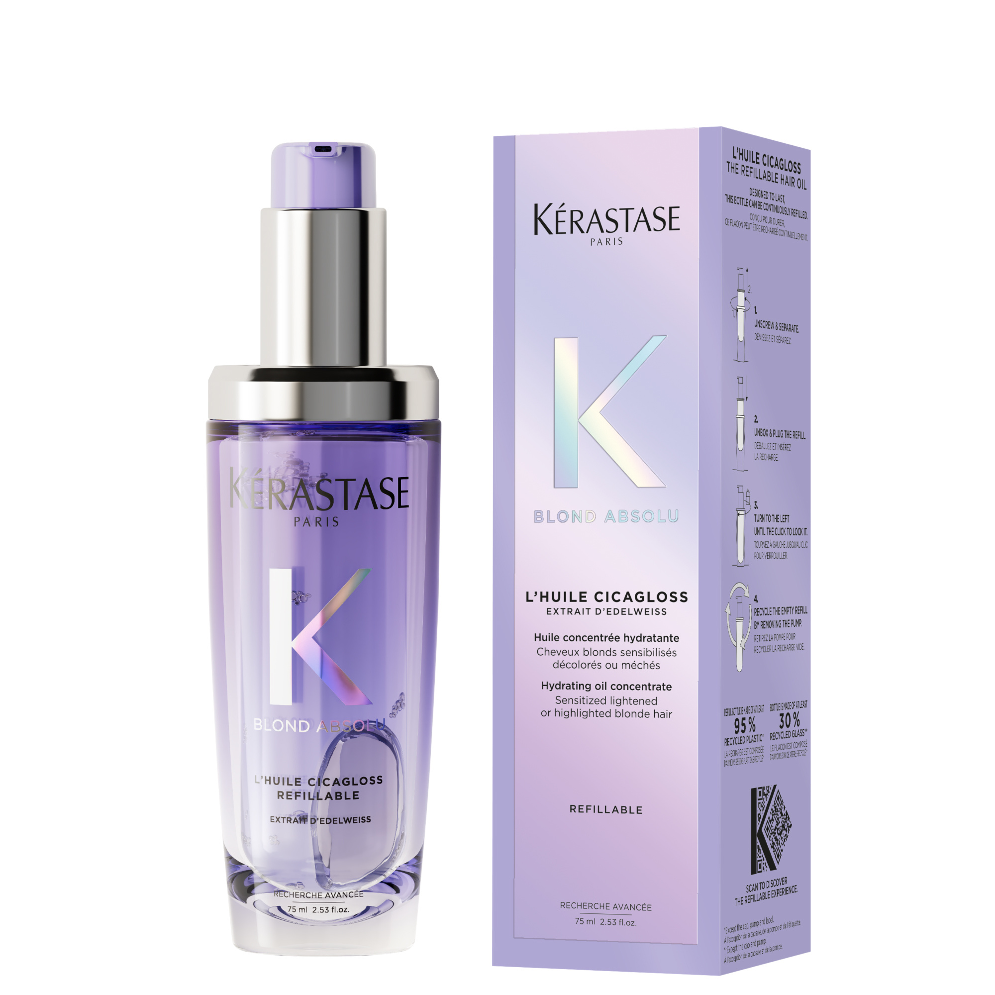 Kérastase | Blond Absolu — Cicagloss Oil Refillable - Industria