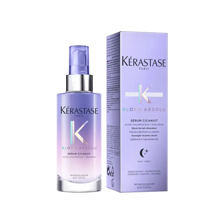 KÉRASTASE Blond Absolu | Sérum . Cicanuit – Sérum de nuit réparateur pour cheveux blonds