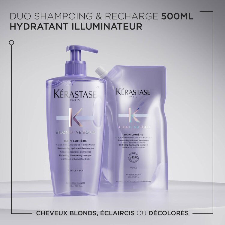 KÉRASTASE Blond Absolu | Duo Rechargeable Bain Lumière