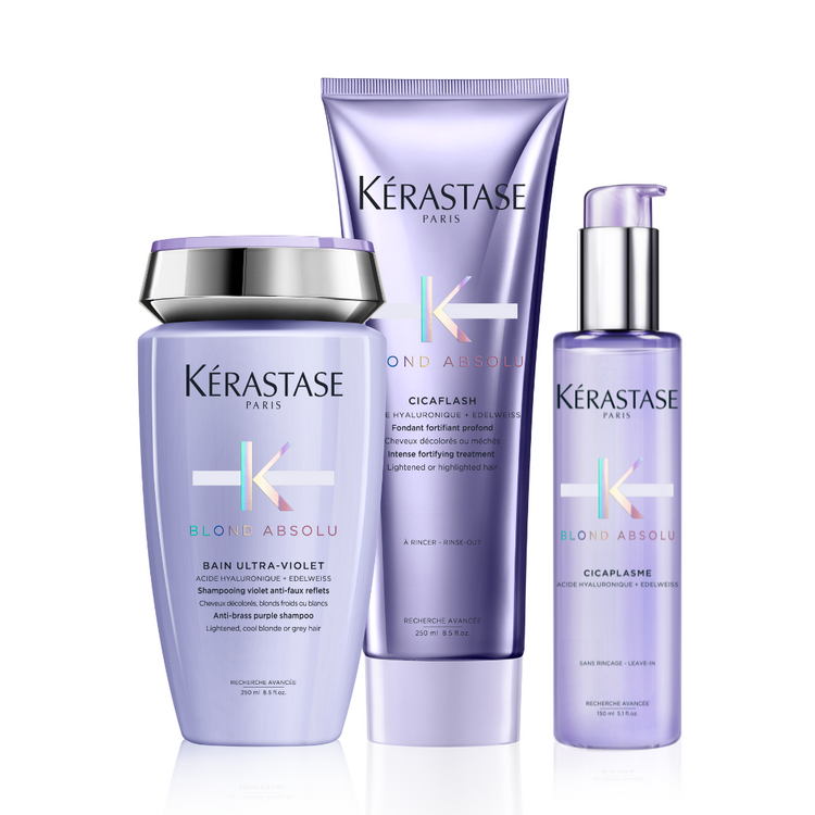 KÉRASTASE Routine Capillaire | Blond Absolu | Ensemble de Soins Neutralisants