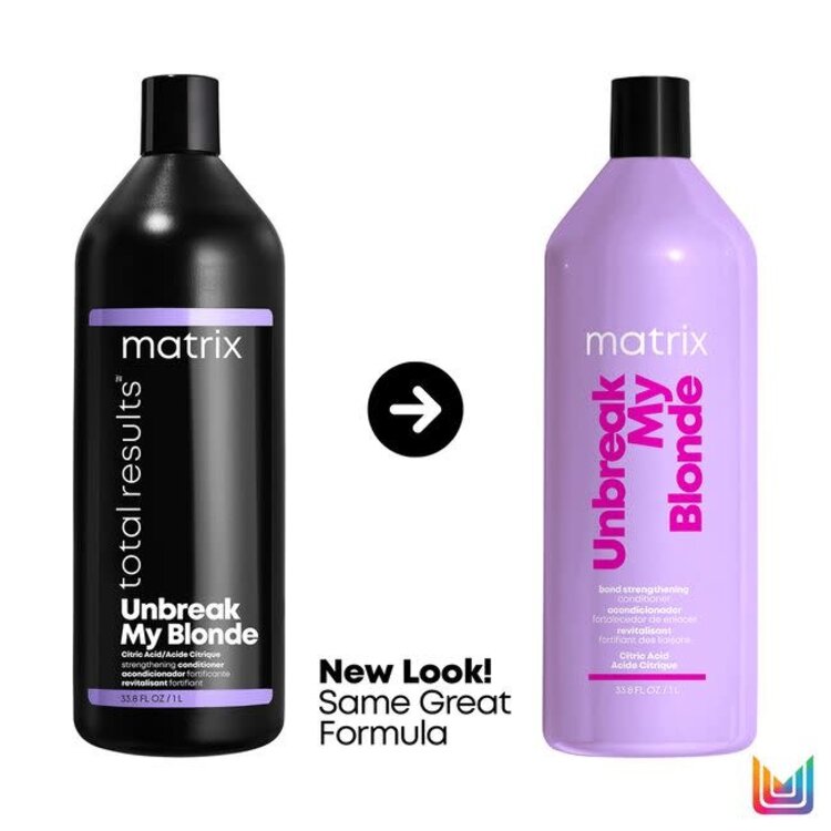 MATRIX MATRIX - ***UNBREAK MY BLONDE | Revitalisant Fortifiant des Liaisons / Bond Strengthening Conditioner