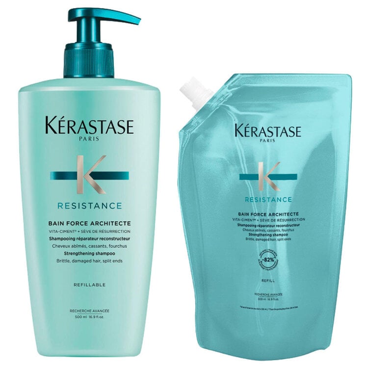 KÉRASTASE Resistance | Duo Rechargeable | Bain Force Architecte
