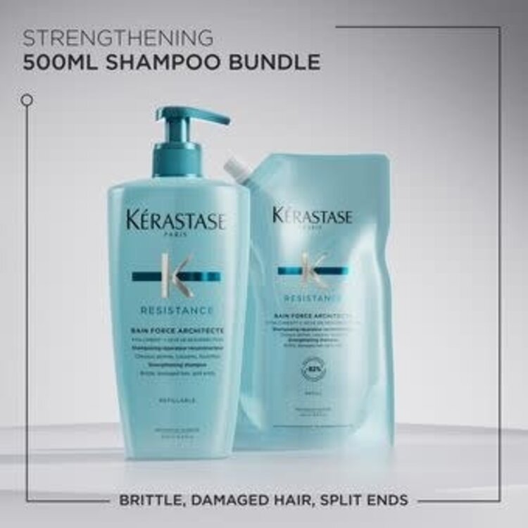 KÉRASTASE Resistance | Duo Rechargeable | Bain Force Architecte