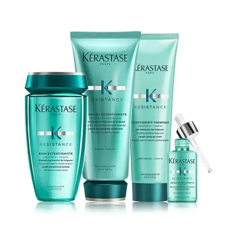 KÉRASTASE Routine Capillaire | Resistance | Ensemble de Soins | Extentioniste Réparation & Longueurs
