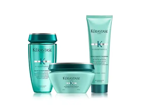 KÉRASTASE Routine Capillaire | Resistance | Ensemble de Soins | Extentioniste Réparation en Profondeur
