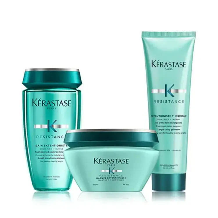 KÉRASTASE Routine Capillaire | Resistance | Ensemble de Soins | Extentioniste Réparation en Profondeur