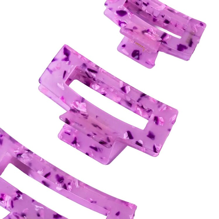 PIXIE WOO Pinces à Griffes pour Cheveux | Lavender Haze - Maintien Stylé et Confortable