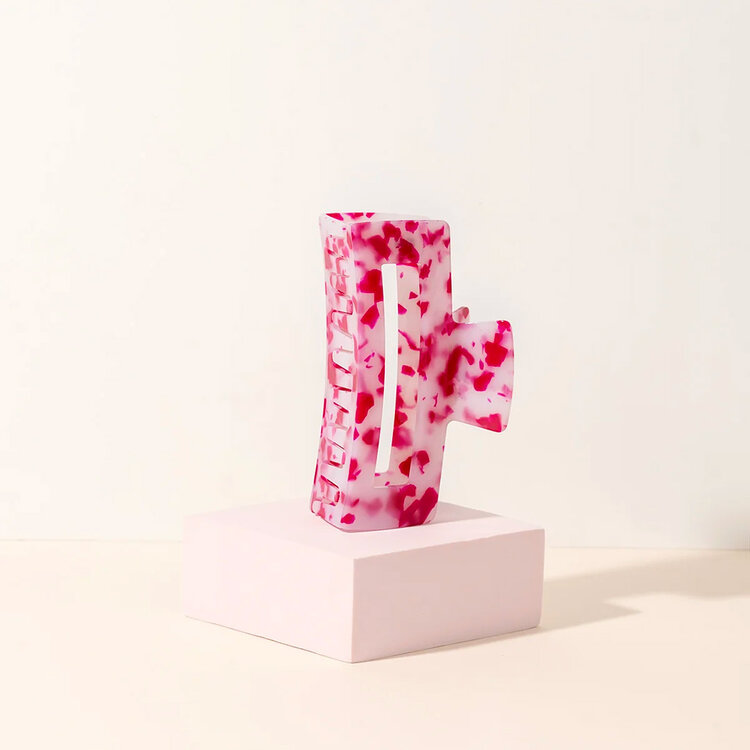 PIXIE WOO Hair Claw Clips | Pink Paradise - Stylish and Comfortable Hold