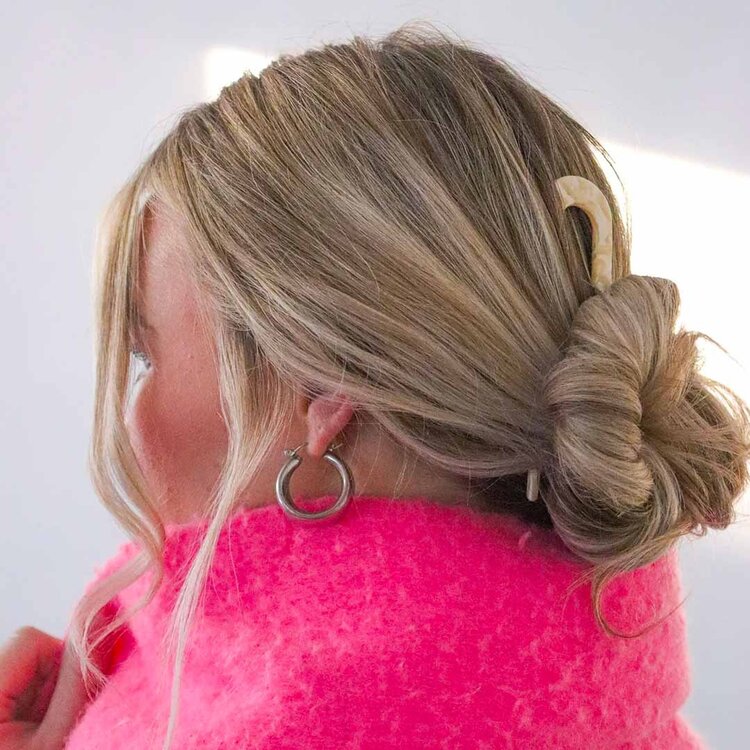 PIXIE WOO French Pins - Minimalist and Elegant Hair Accessory