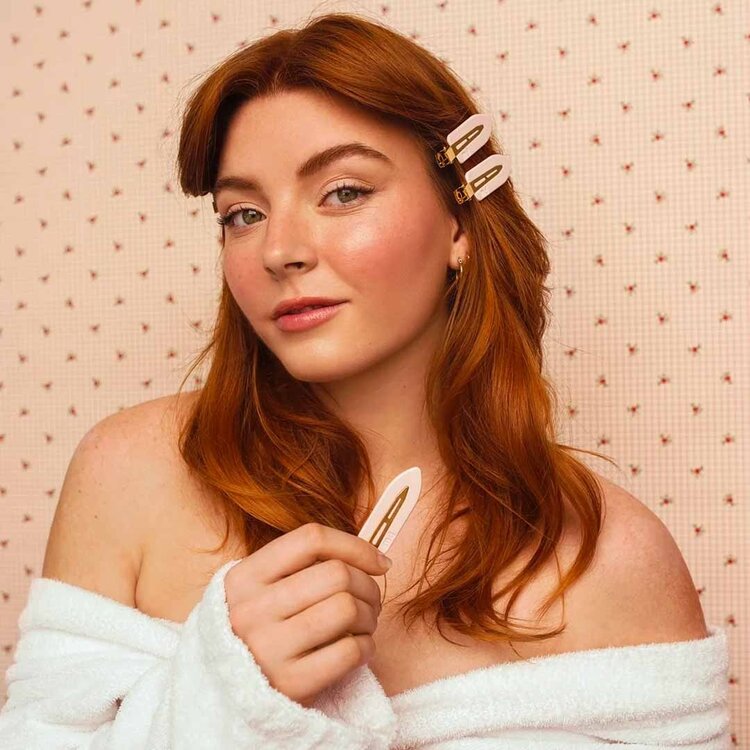 PIXIE WOO Creaseless Clip – No-Mark Hair Barrette