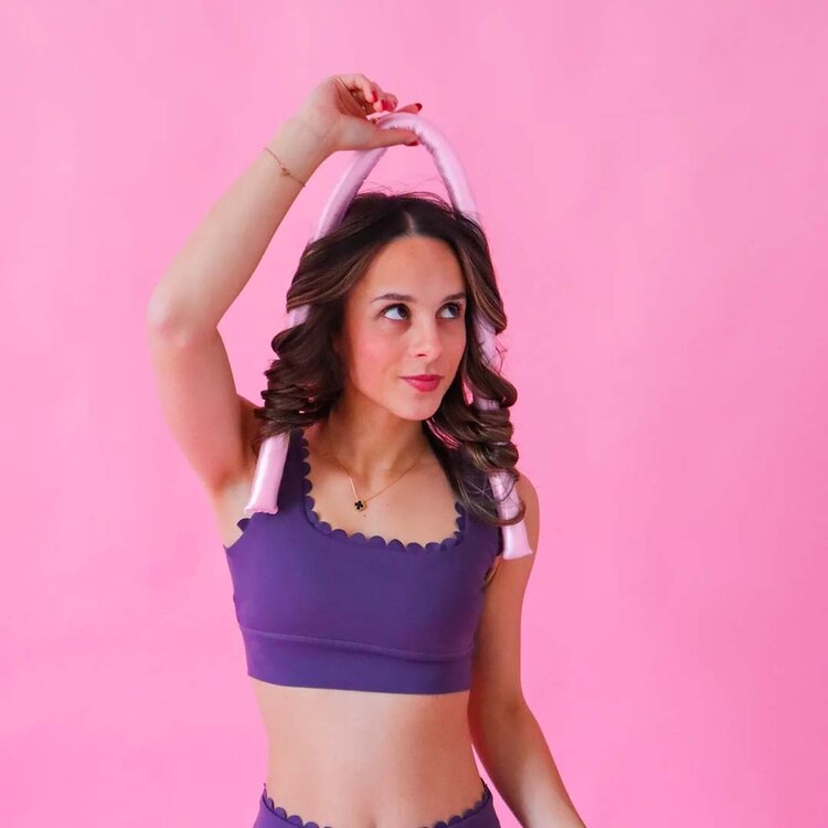 PIXIE WOO Heatless Curling Set - Soft, Bouncy Curls Without Heat