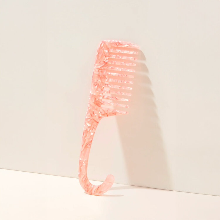 PIXIE WOO Shower Comb - Gentle Detangling for Wet Hair