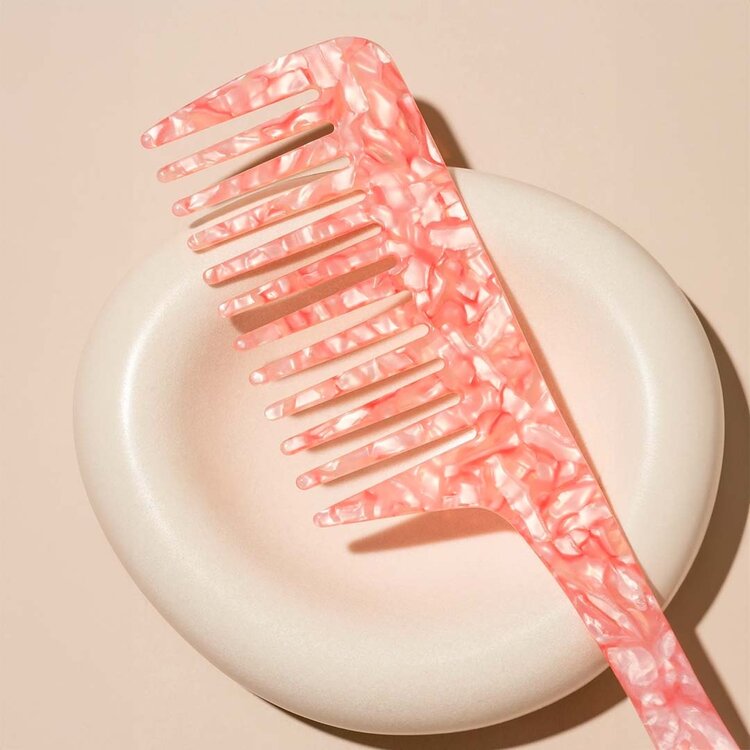 PIXIE WOO Shower Comb - Gentle Detangling for Wet Hair