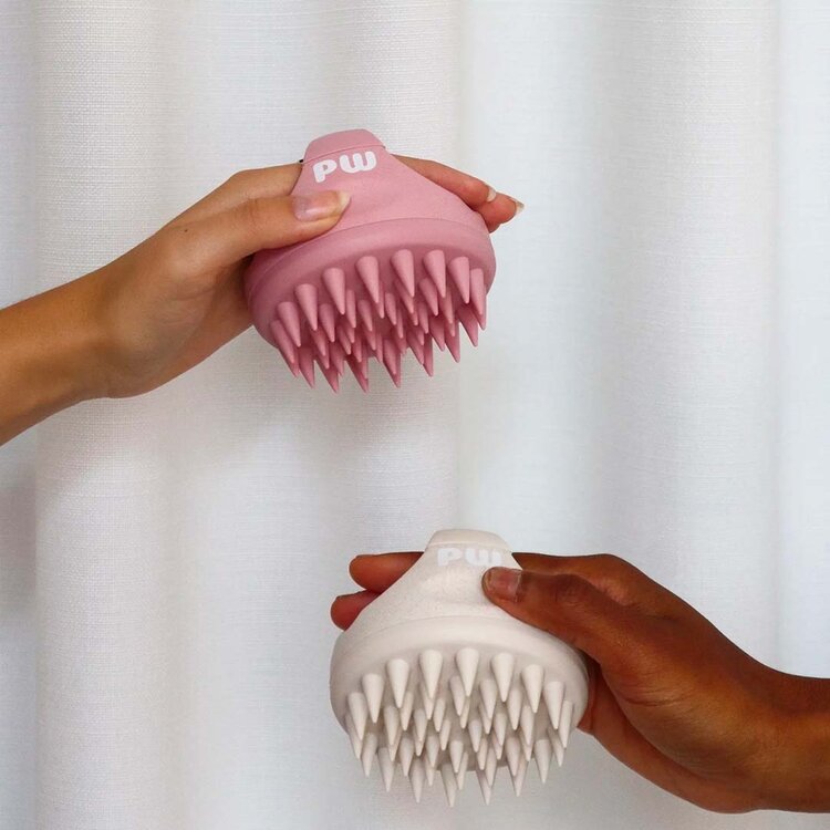 PIXIE WOO Masseur pour Cuir Chevelu - Stimulation et Nettoyage en Douceur