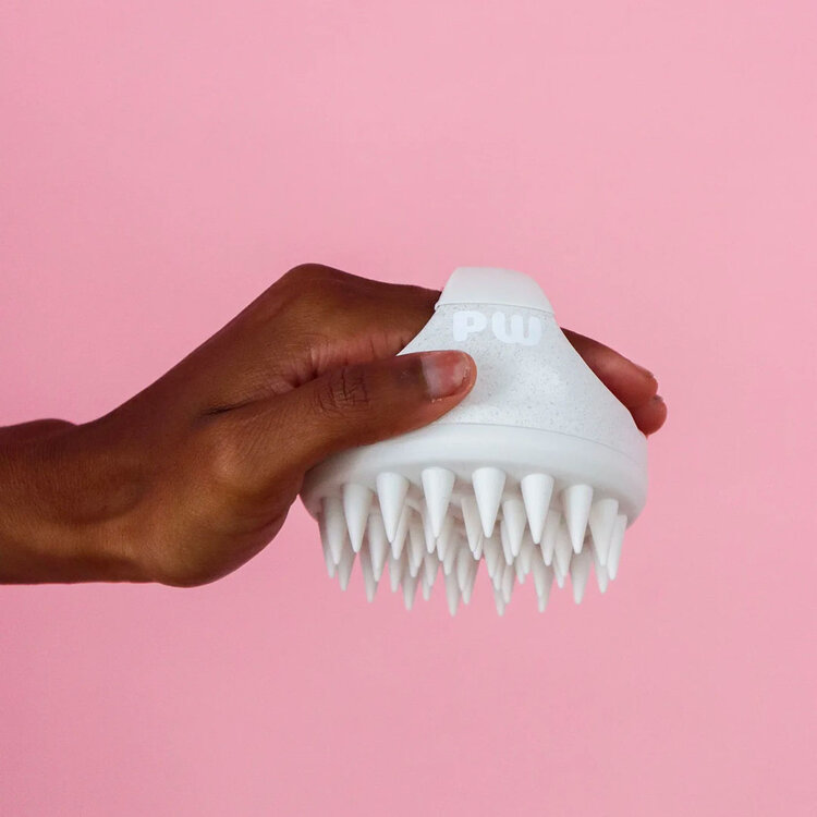 PIXIE WOO Masseur pour Cuir Chevelu - Stimulation et Nettoyage en Douceur