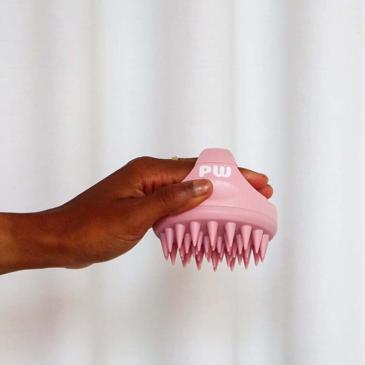 PIXIE WOO Hair Scalp Massager - Gentle Stimulation and Deep Clean