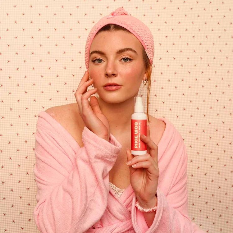 PIXIE WOO Serviette en Microfibre - Séchage Rapide et Réduction des Frisottis