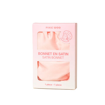 PIXIE WOO Satin Bonnet
