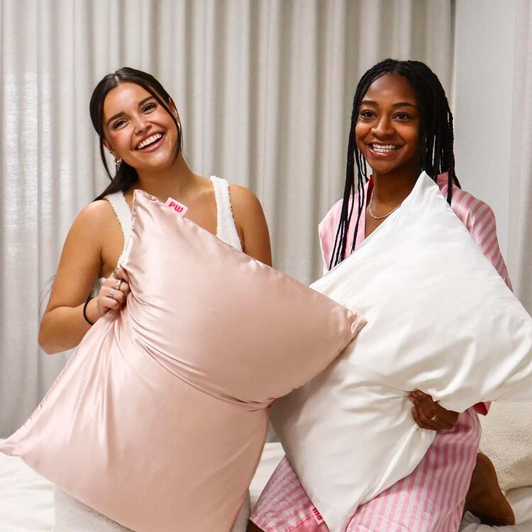 PIXIE WOO Taie d'Oreiller en Satin - Protection Nocturne Anti-Frisottis