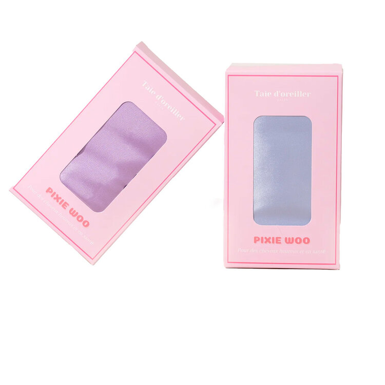 PIXIE WOO Taie d'Oreiller en Satin - Protection Nocturne Anti-Frisottis