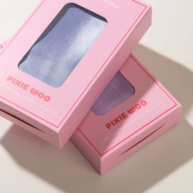 PIXIE WOO Taie d'Oreiller en Satin - Protection Nocturne Anti-Frisottis