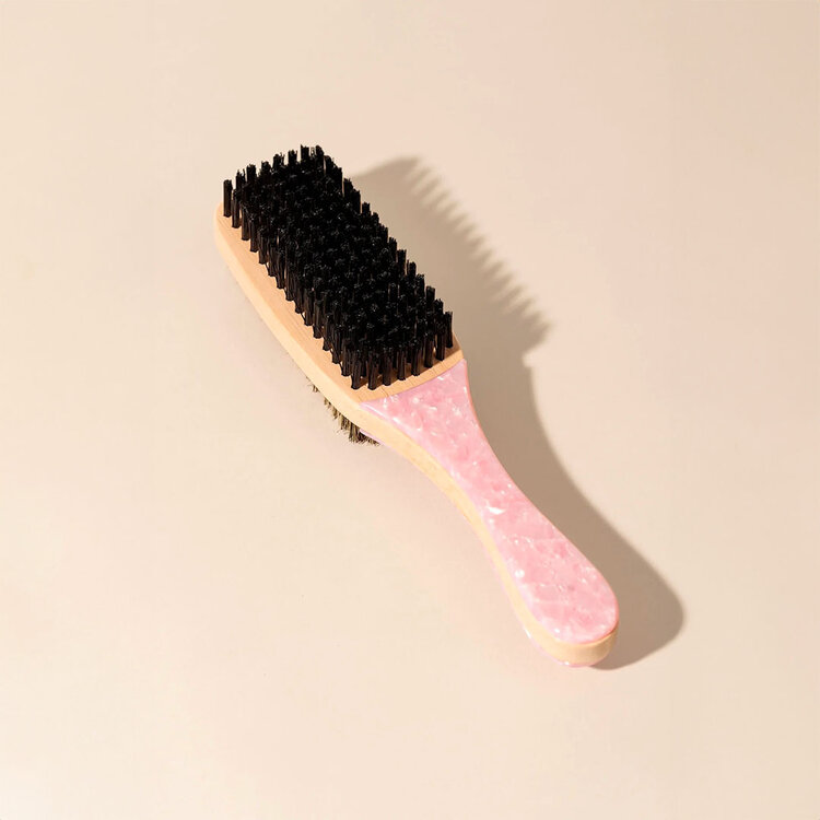 PIXIE WOO Double Sleek Back | Brosse à Double Face  – Brosse double face pour coiffures plaquées et baby hairs