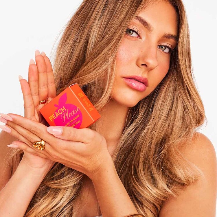 PIXIE WOO Pixie Woo - Hair Care | Peach Please — Revitalisant en Barre – Revitalisant solide hydratant pour cheveux