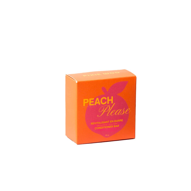 PIXIE WOO Pixie Woo - Hair Care | Peach Please — Revitalisant en Barre – Revitalisant solide hydratant pour cheveux