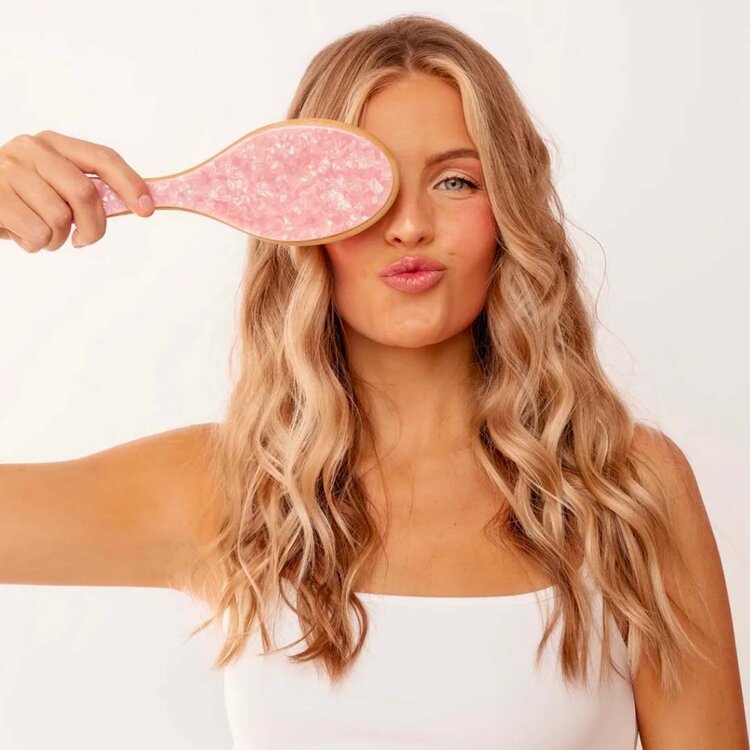 PIXIE WOO Brosse Éco-Responsable – démêle en douceur et prend soin de la planète