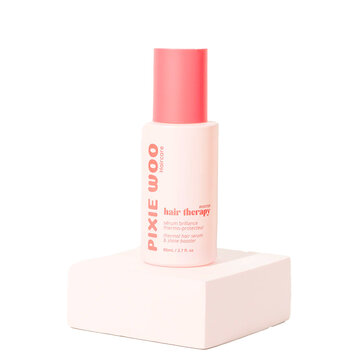 PIXIE WOO Booster Hair Therapy | Heat Protectant Shine Serum