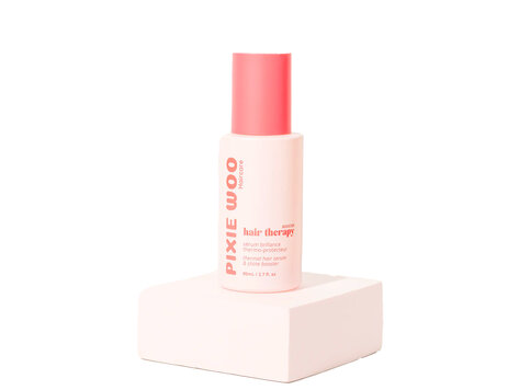 PIXIE WOO Booster Hair Therapy | Heat Protectant Shine Serum