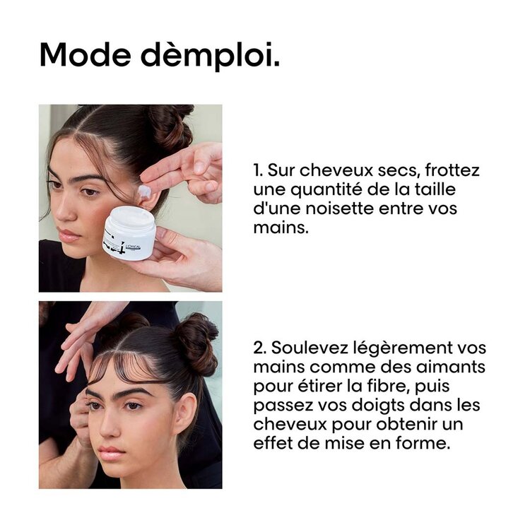 L'ORÉAL PROFESSIONNEL Tecni.Art | Flex Web | Texture Sculptée (150 ml / 5.1 oz) – Pâte fibreuse effet sculpté, tenue force 5