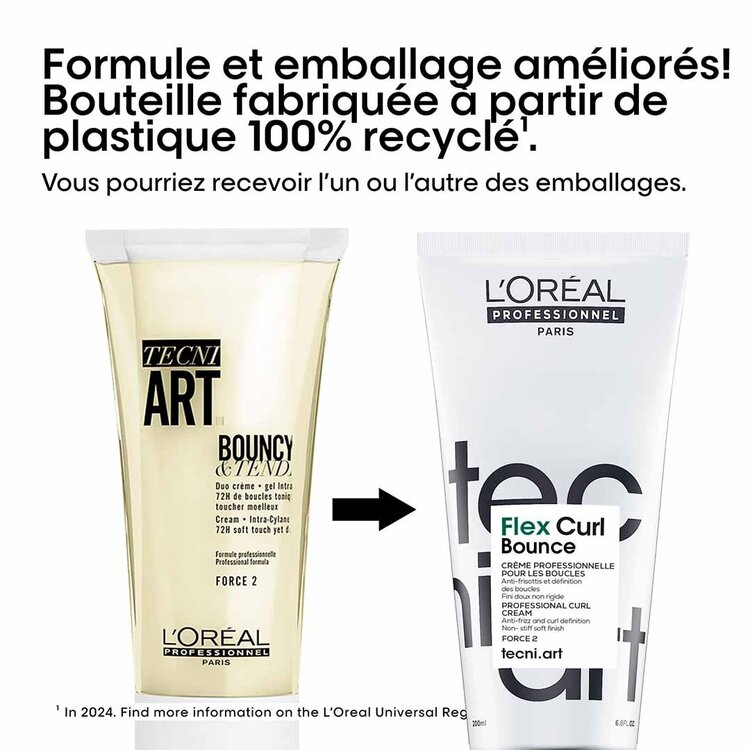 L'ORÉAL PROFESSIONNEL Tecni.Art | Flex Curl Bounce | Crème pour Boucles (200ml/6.8oz)