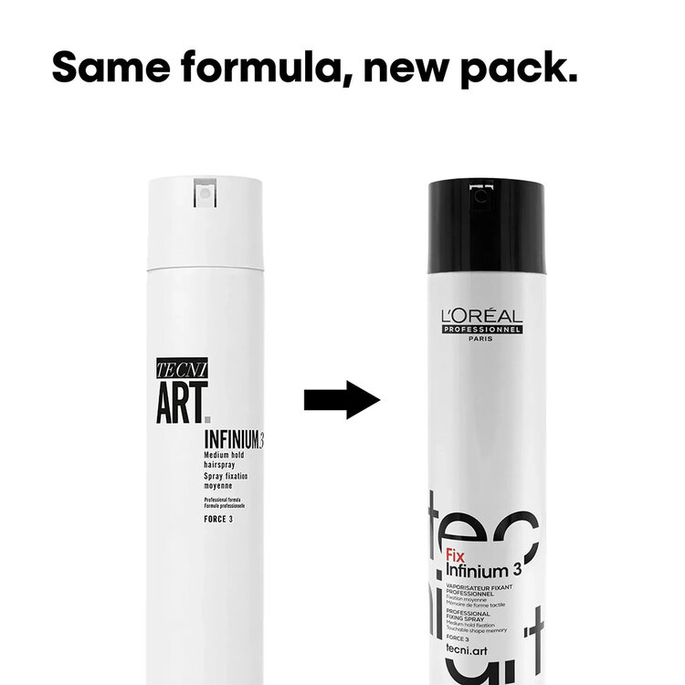 L'ORÉAL PROFESSIONNEL Tecni.Art | Fix Infinium 3 |  Fixing Spray (289g/10.2oz)