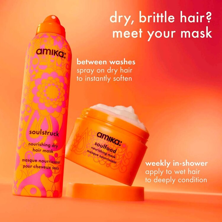 amika: Signature | Soulstruck (200ml/6.76oz) – Lightweight Nourishing Spray Mask